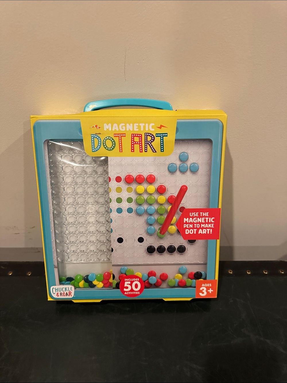 Magnetic Dot Art Kids Toy - Multicolor